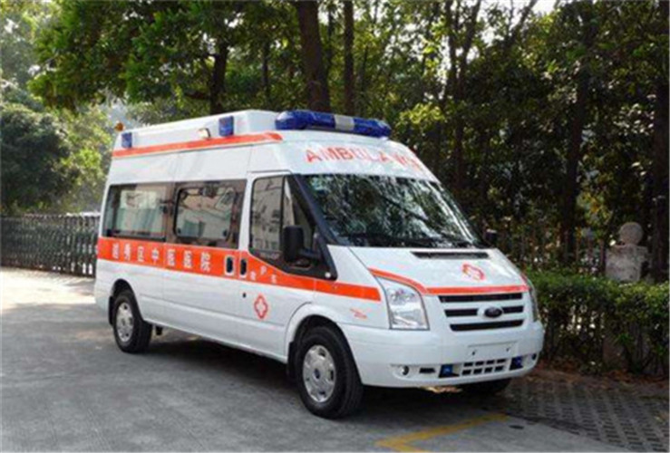 康定救护车出租服务案例8