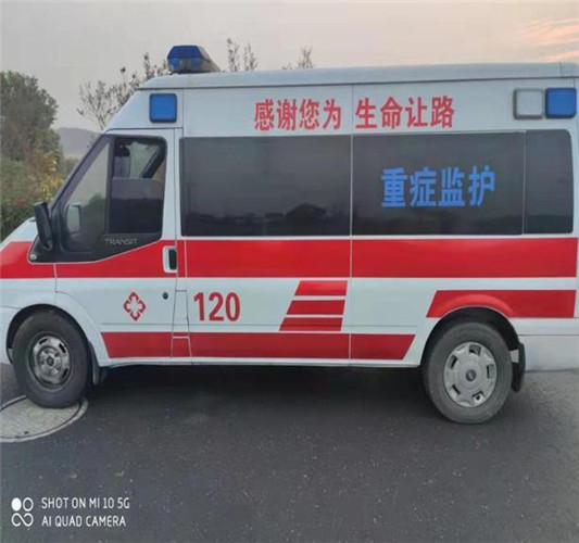 康定救护车出租服务案例3