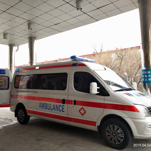 康定救护车出租服务案例2